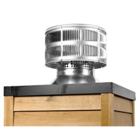 Vecindario Telescoping Termination Round Cap with Storm Collar VE1719650